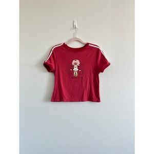 Strawberry Shortcake Hybrid Apparel Graphic Cropped Baby T-Shirt XL Coquette
